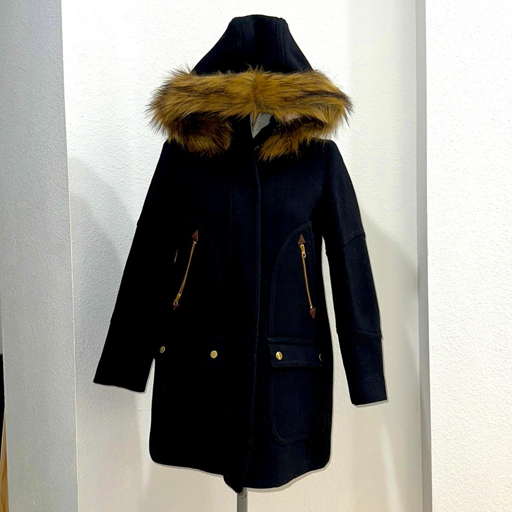 JCrew chateau parka in Italian stadium-cloth wool